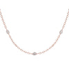 Marquise Trilogy Chain Necklace